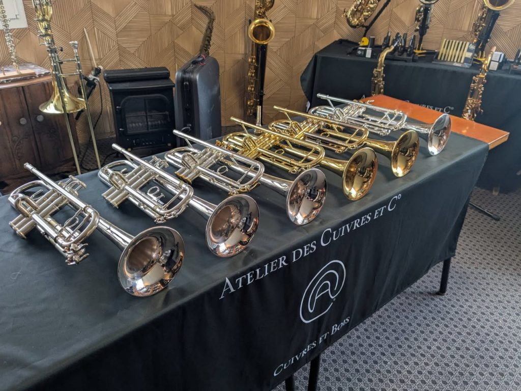 Large choix de trompettes Eastman